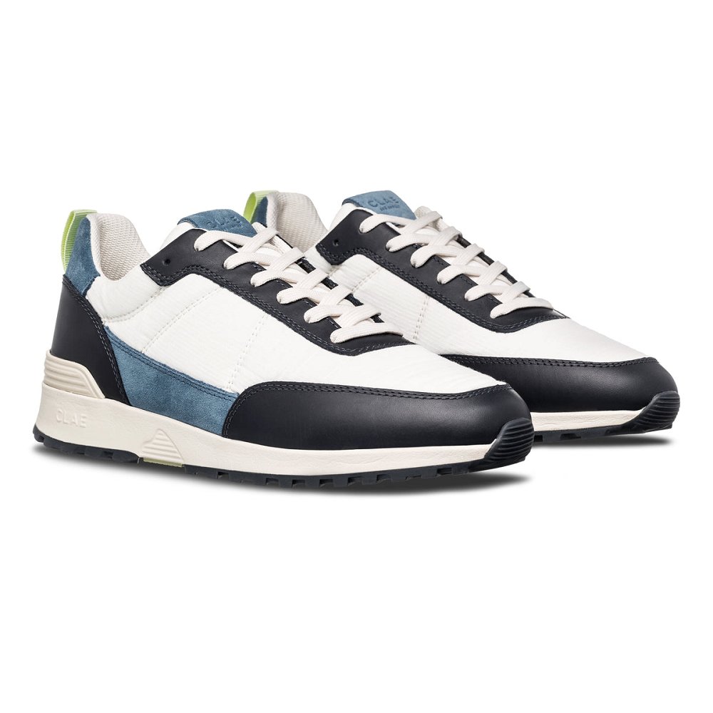 CLAE CHINO Sneakers Womens USA124-J06 In Navy Off White